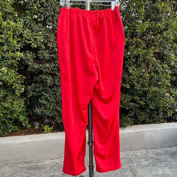 Vintage Puma Red Track Pants Joggers XL Sporty Athletic Men’s Unisex Long - Picture 2 of 11